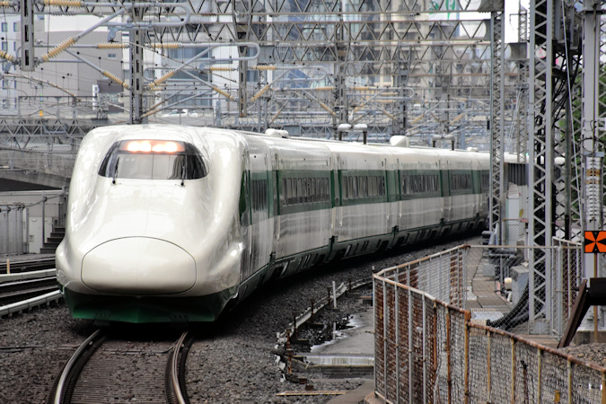 E2系J66編成が「200系カラー新幹線」に塗装変更される