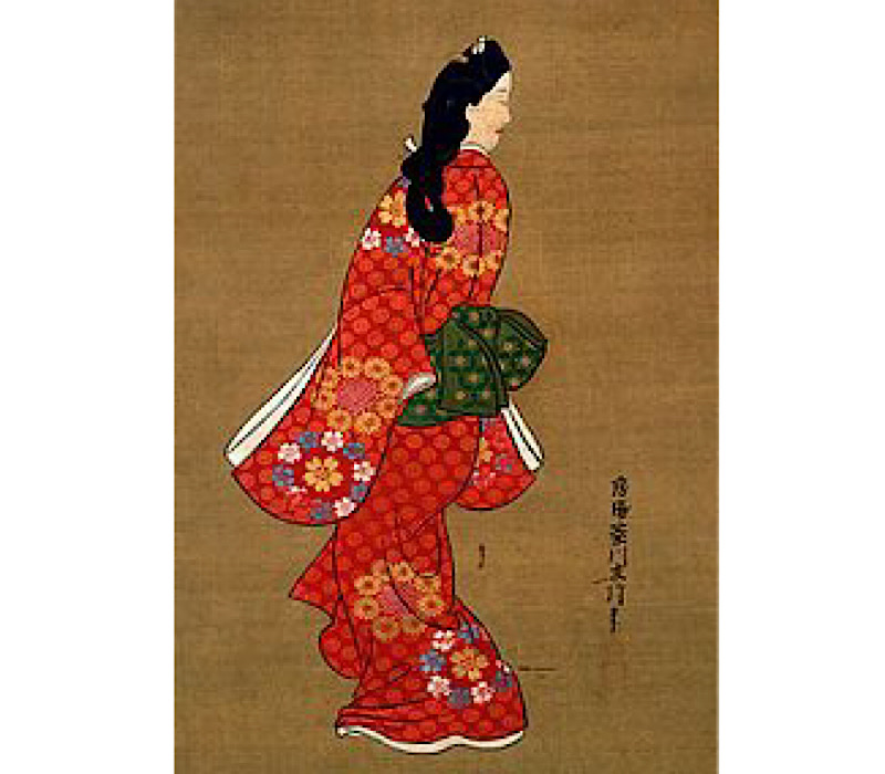 見返り美人 銭切手 シート1枚