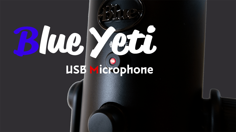 iPhone対応のUSB接続だけで使えるコンデンサーマイク「Blue Yeti」を