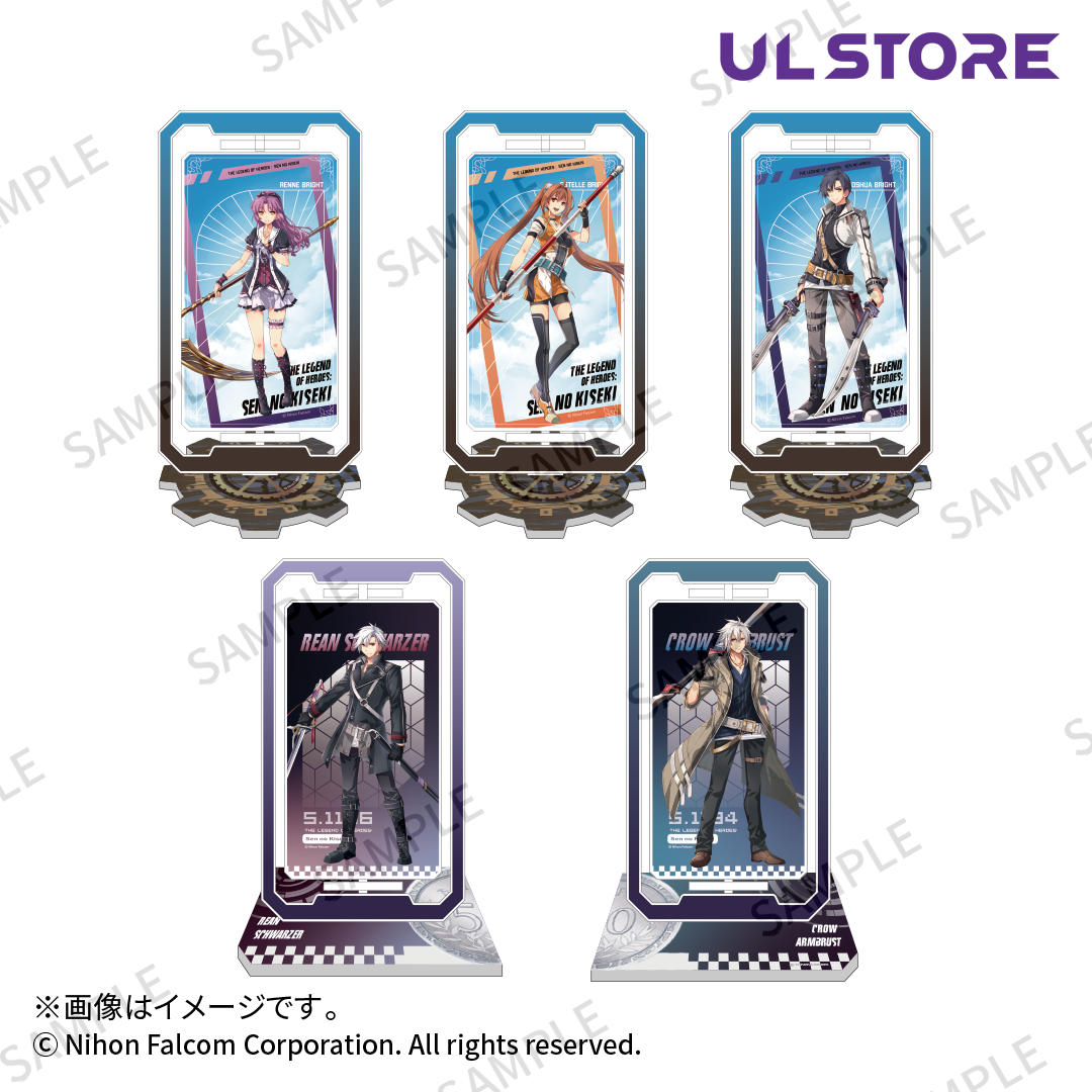 英雄伝説軌跡シリーズ最新グッズ オリジナル回転アクリルスタンド レン