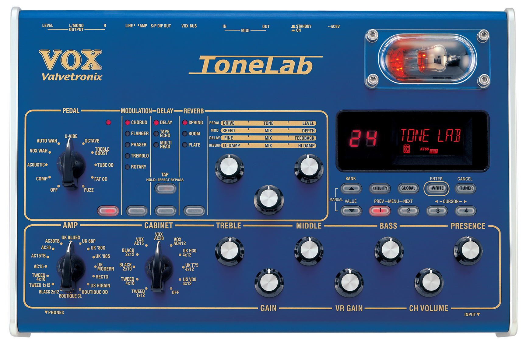 VOX ToneLab SE／Valvetronix 真空管搭載マルチ中古セット