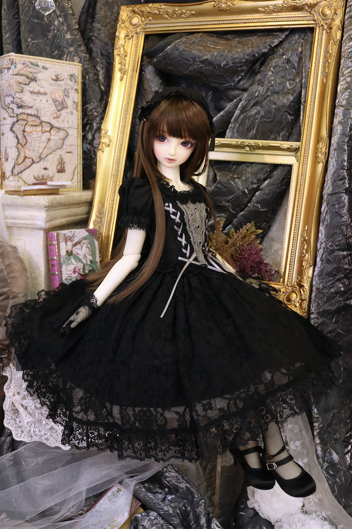 7月新作ドレス発表会】「ゴシックレーシーセット」のご紹介 | ドール