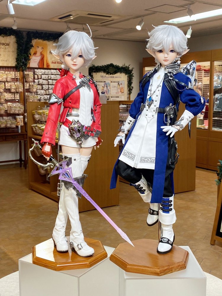 FF14 ファイナルファンタジー アルフィノ アリゼー タタル フィギュア