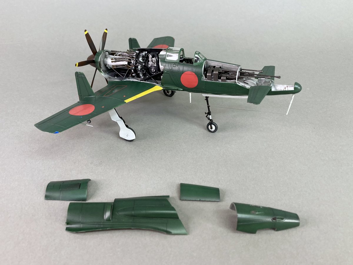 未開封 造形村 1/48 帝国海軍局地戦闘機 震電 1/48