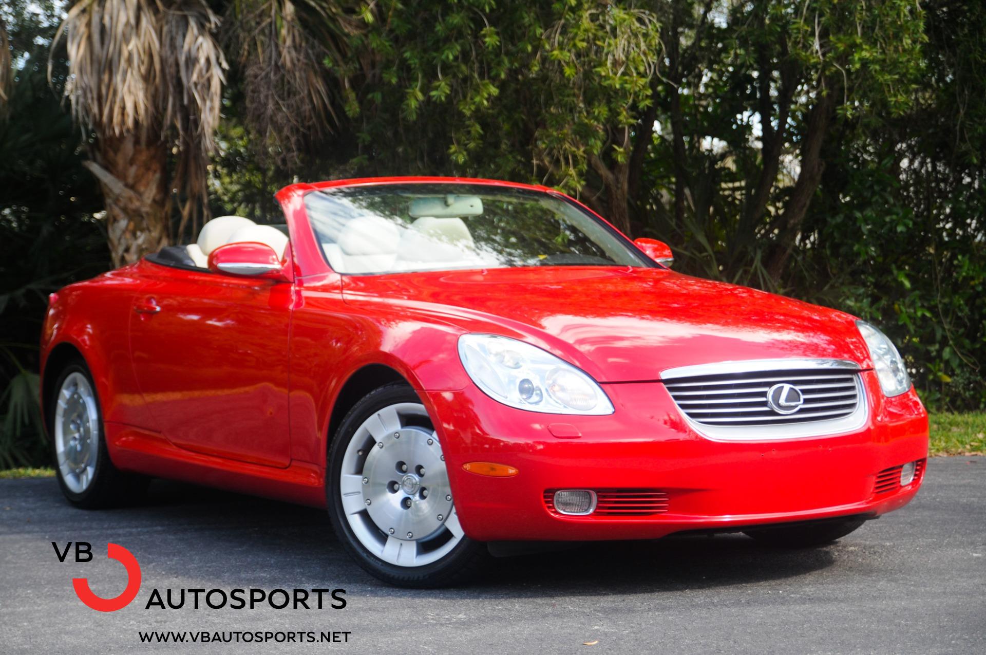 Pre-Owned 2002 Lexus SC 430 For Sale (Sold) | VB Autosports Stock