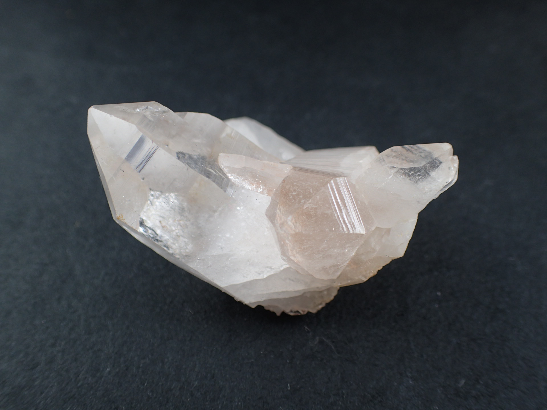 最高品質マニカラン水晶クラスター(Quartz) インド・ヒマラヤ（パール