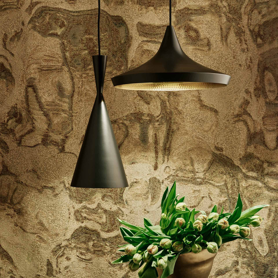 Tom Dixon Beat Light Pendant - Wide - Black – Vertigo Home