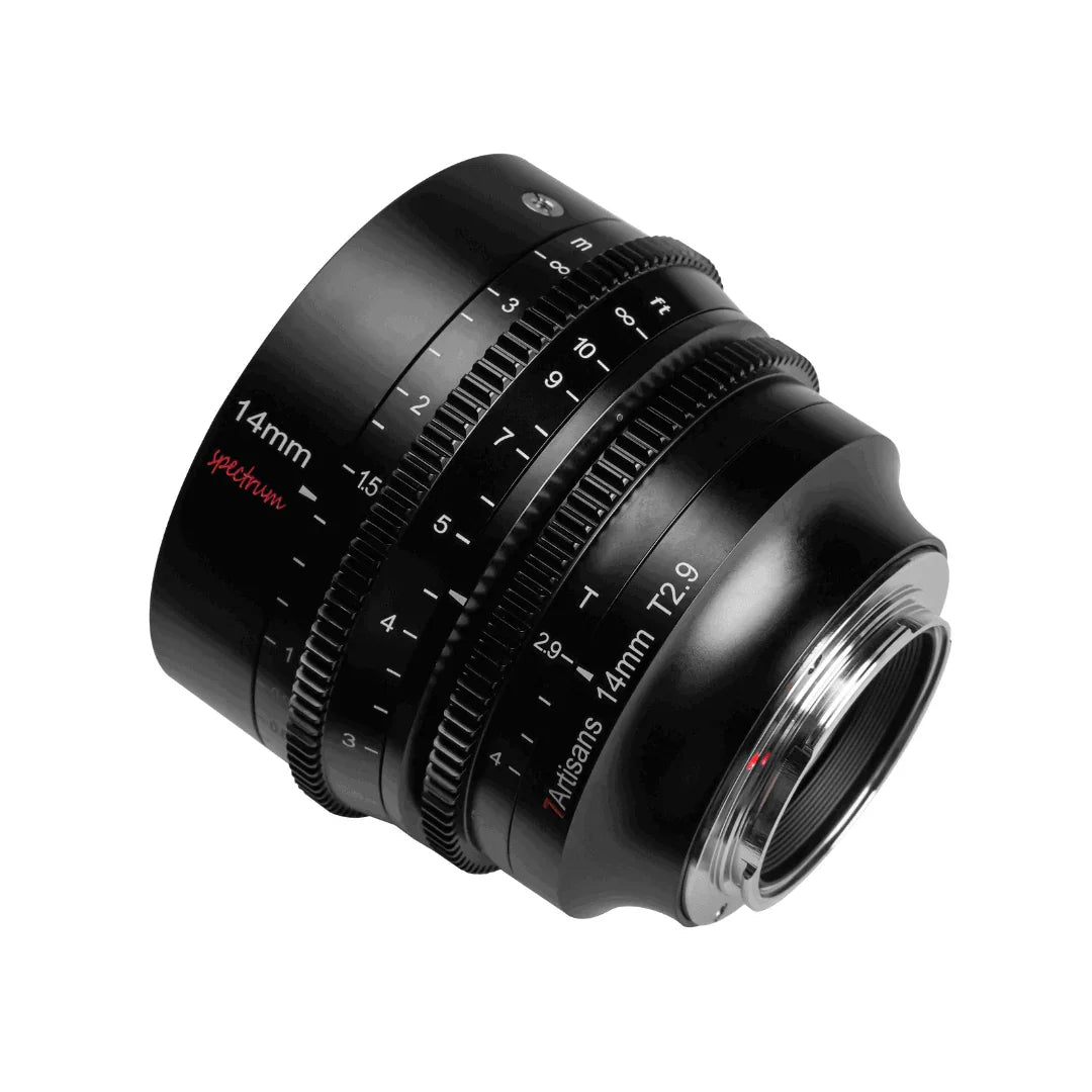 7artisans 14mm T2.9 Ultra Wide Angle Full Frame Cinema Lens