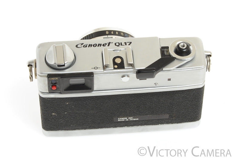 Canonet QL17 QL-17 GIII 35mm Rangefinder Camera w/ 40mm f1.7 Lens -New