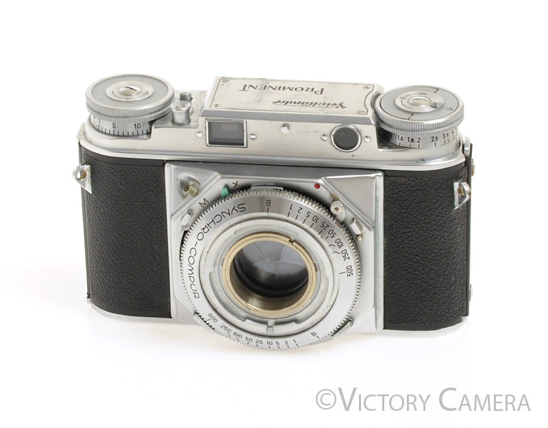 Voigtlander Prominent Chrome 35mm Rangefinder Camera [EX]