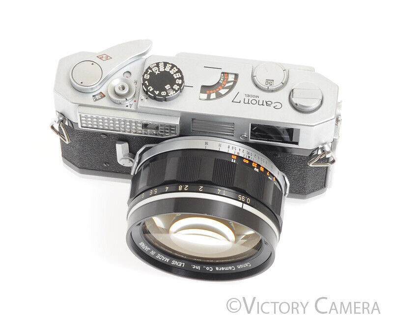 Canon 50mm f0.95 Dream Lens on 7 Camera Body -Clear Glass- [EXC-]