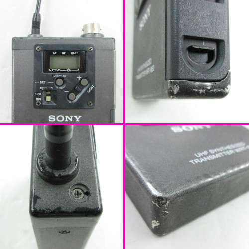WRT-850 + WRR-860 ジャンク品】 SONY ワイヤレス送受信セット