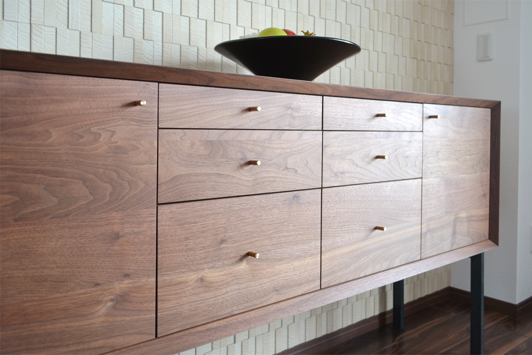 難あり】広松木工 VERO IDEA ベロイデア チェスト＆ドア オーク材 難