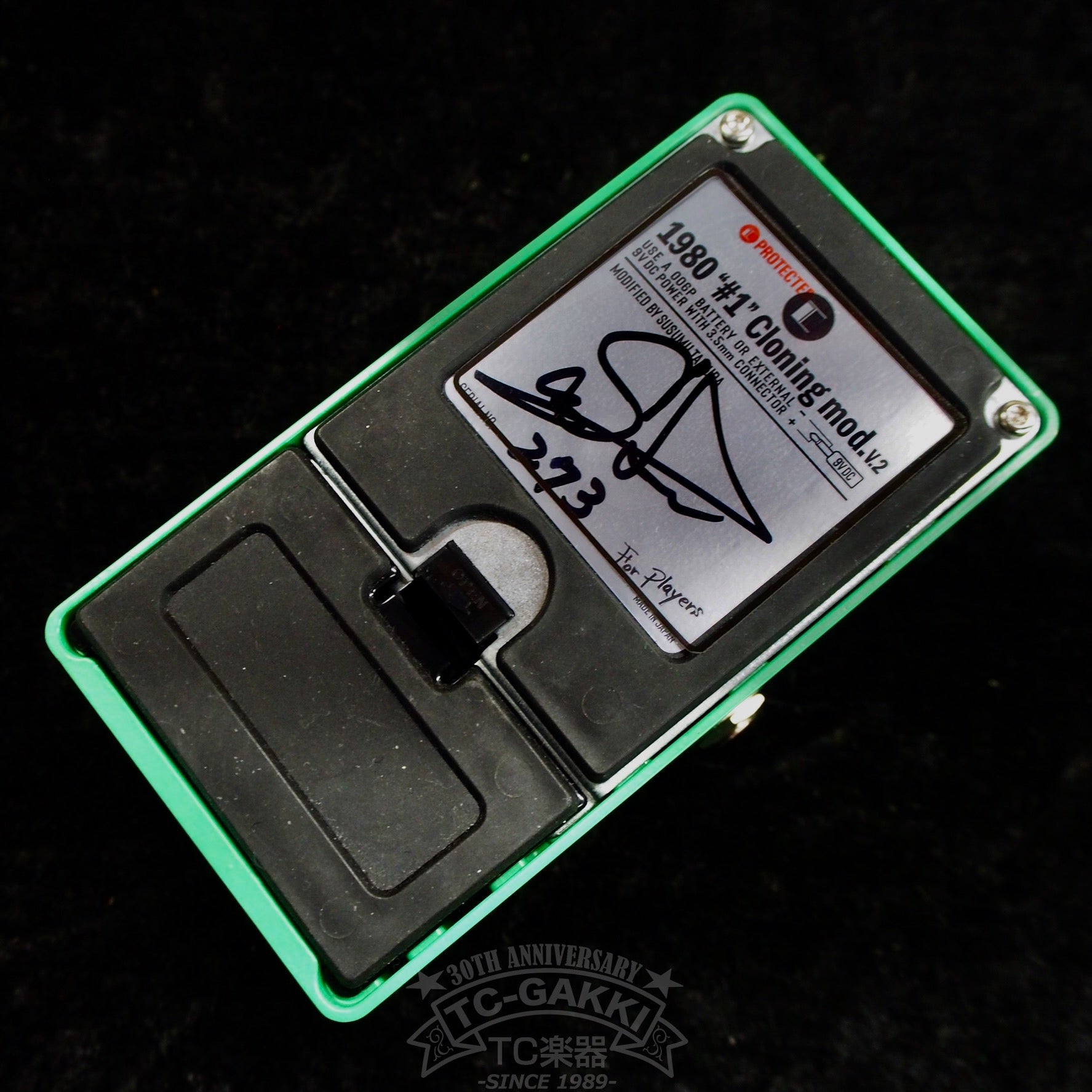 ギター TS808 cult 1980 #1 Cloning mod. V.2 TS808 1980 #1 Cloning