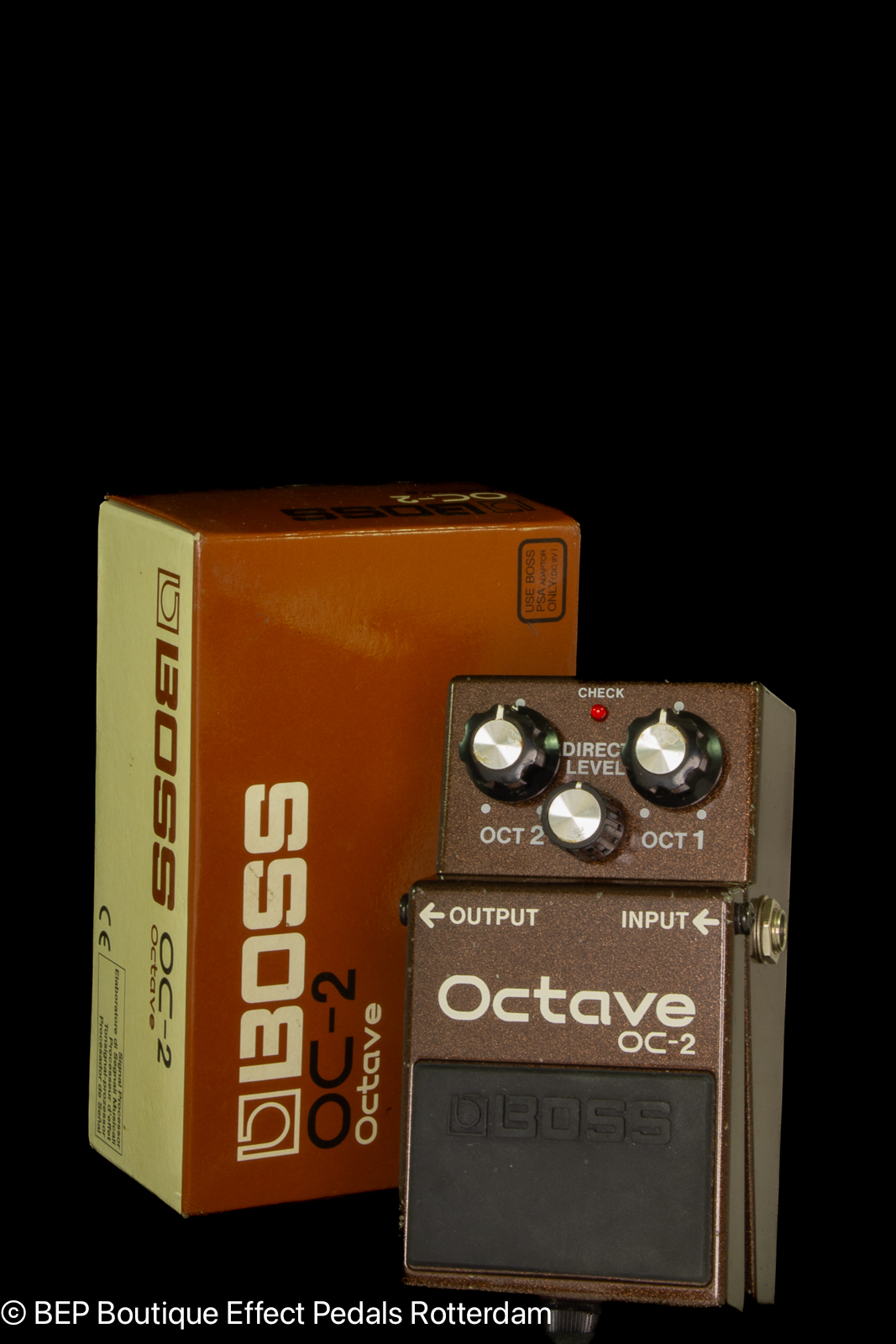 Boss OC 2 Octave (Silver Label) Brown Effect For Sale BEP
