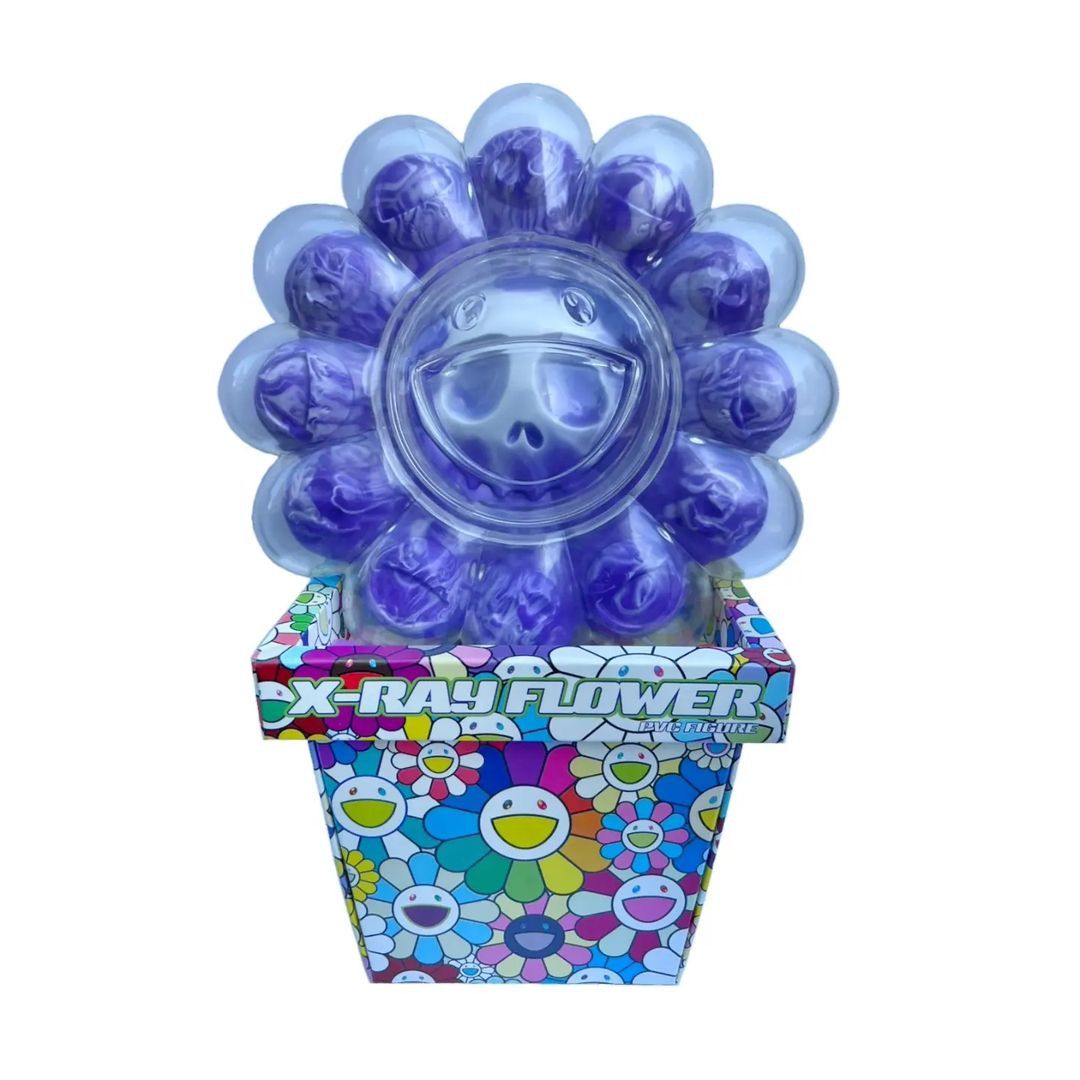 村上隆 secret base X-RAY FLOWER Red X-Ray Flowers by Takashi