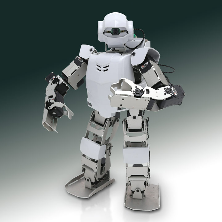 Robovie-Z ハンドユニット搭載サービス : ロボットショップ / Robot