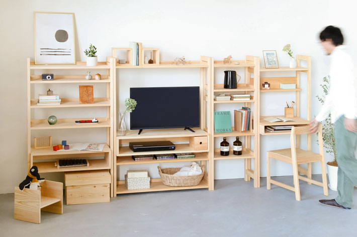 キシル xyl パーテーション（藍染） パーテーション（藍染）｜家具と