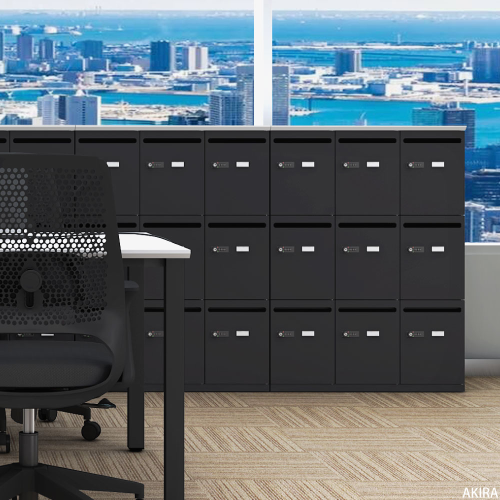 パーソナルロッカー 9人用 収納 スチールロッカー 幅800×奥行400×高さ