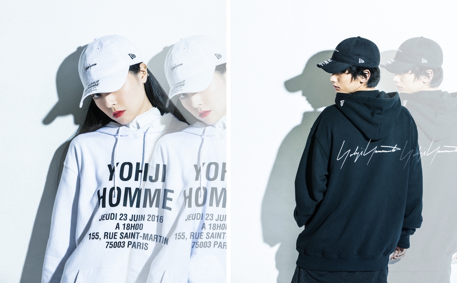 Yohji Yamamoto ×New Era® SS23 Capsule Collection | Yohji Yamamoto