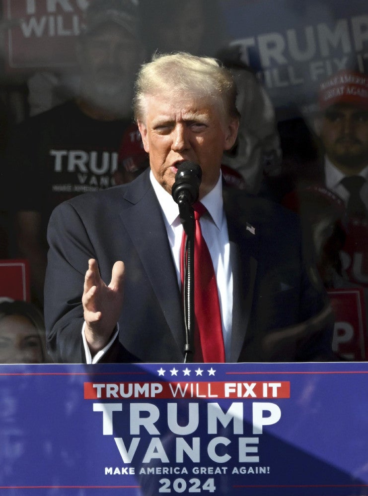 大統領選挙:ドナルド・トランプ氏、「接戦州」ジョージアでも勝利確実