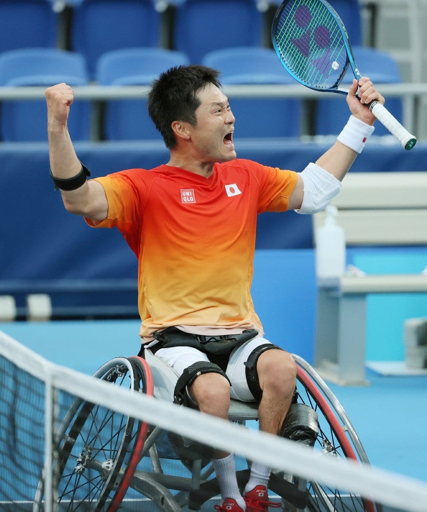 重圧も3倍」の本拠地パラ、車いすテニス・国枝慎吾がライバル撃破で