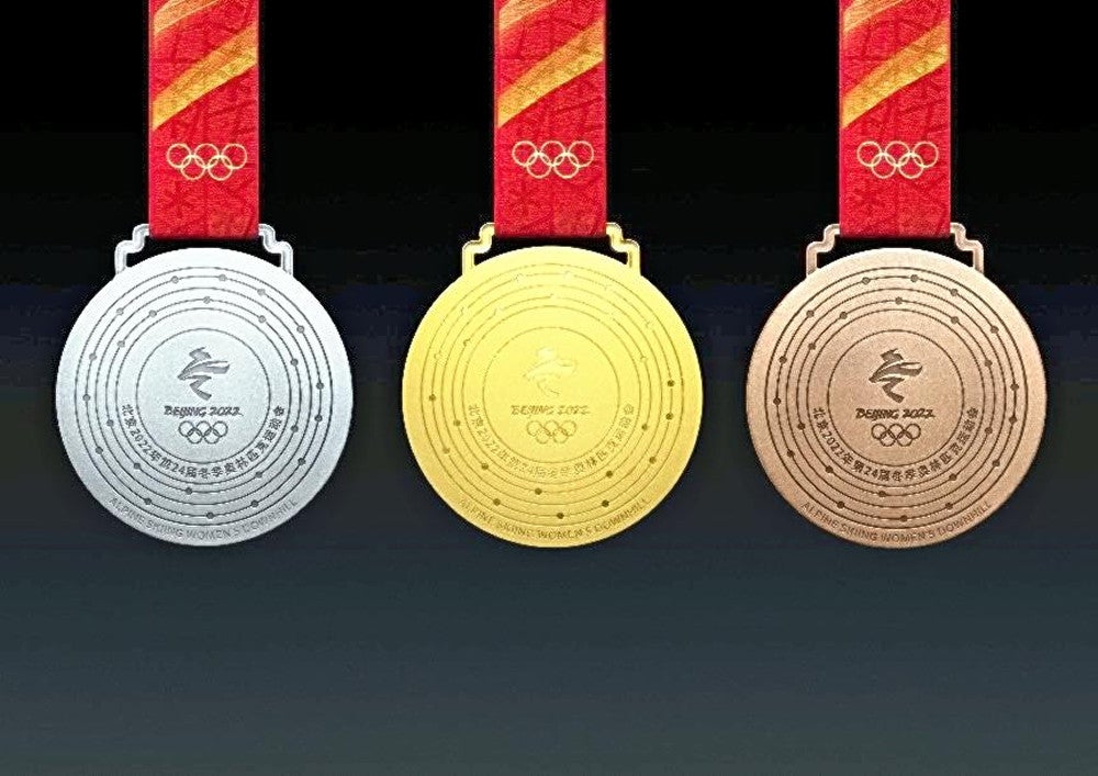 中国古代の装飾品モチーフにシンプルなデザイン…北京五輪メダル発表