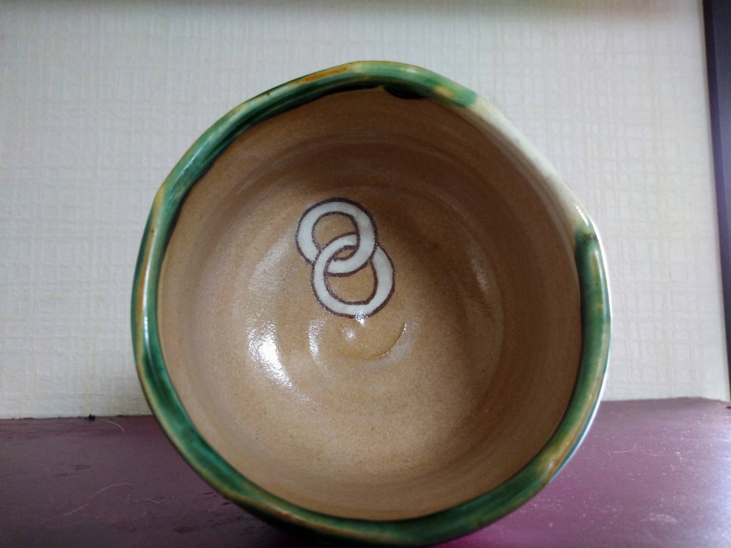 田中源彦作,鳴海織部,初心者用,ご贈答に 田中源彦（もとひこ）造 鳴海