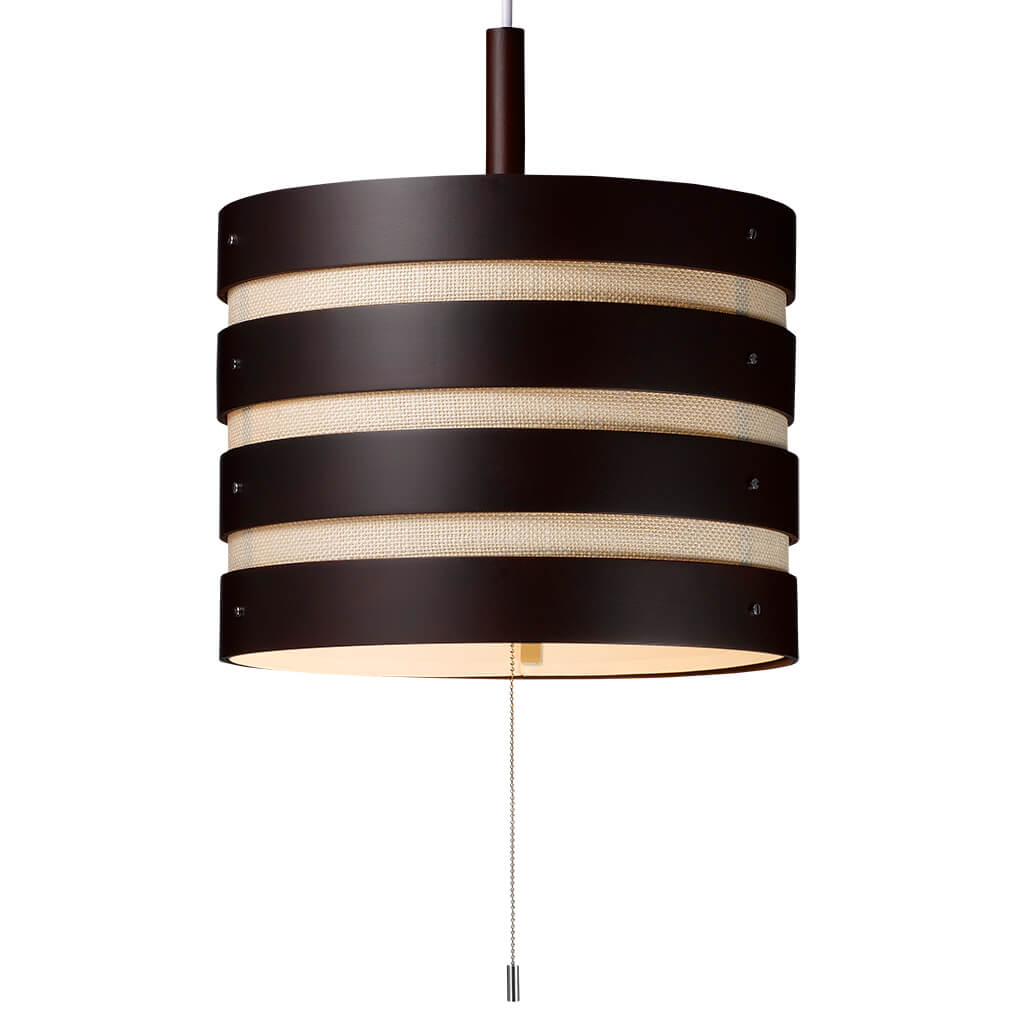 ELLE BK ペンダントライト ブラック 40W電球2個付き ペンダントライト