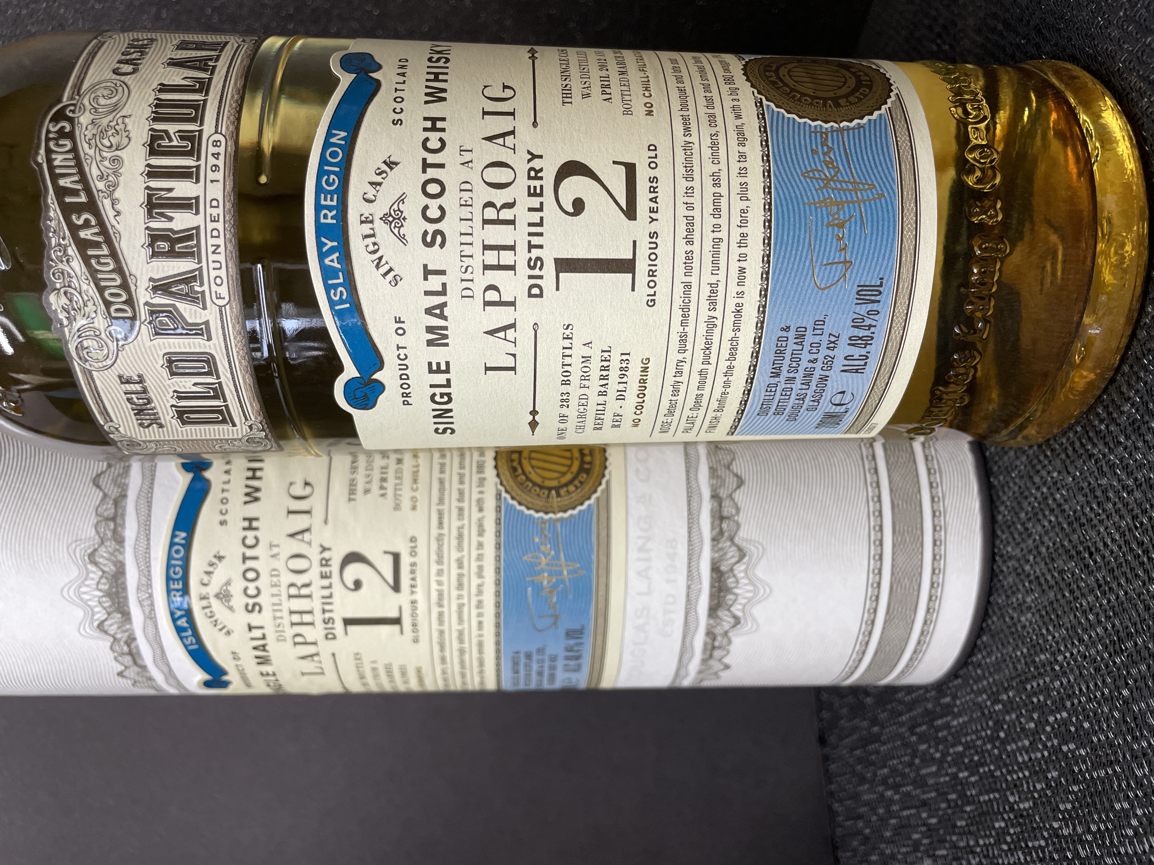 オールドパティキュラー・ラフロイグ12年 alc48.4% - 有限会社ヤギ