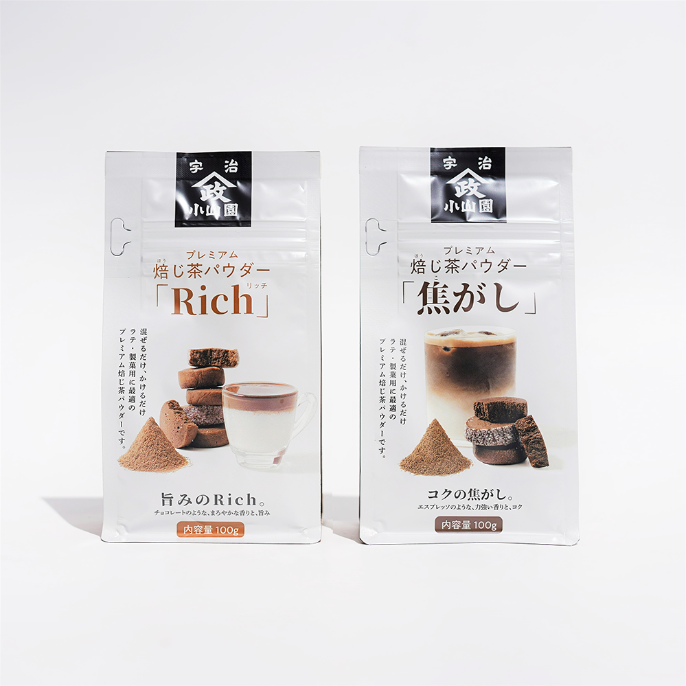 山政小山園 ほうじ茶パウダー焦がし100g袋 x 6セット 山政小山園