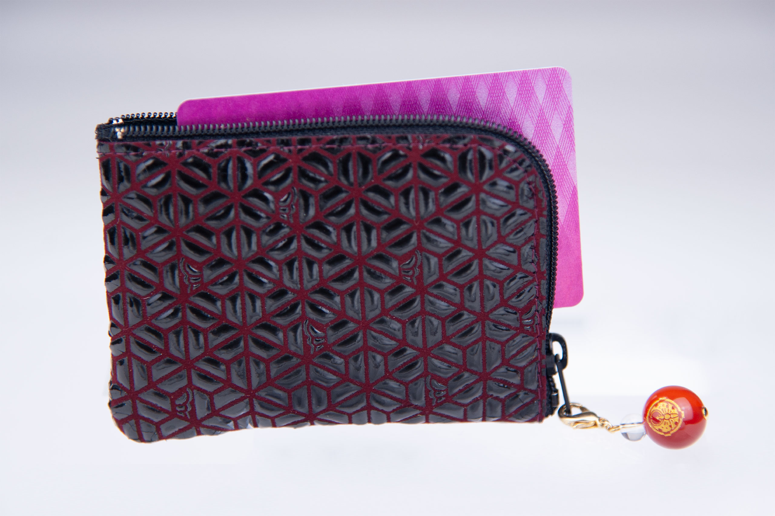 印伝の山本 × 刀剣乱舞-ONLINE- 甲州印伝小銭入れ 大包平・鶯丸