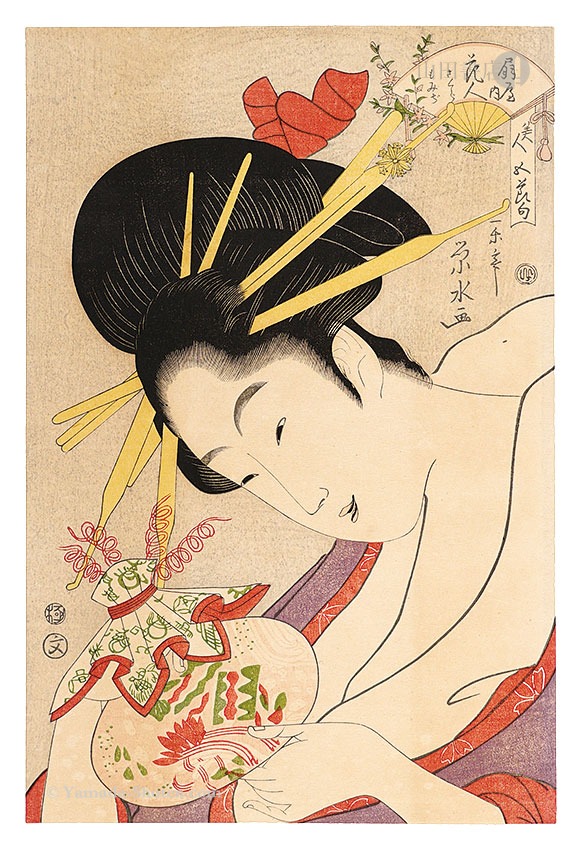 逸品 高橋五仙子『白山灘』明治大正昭和初期を描く新潟の風景画 直筆