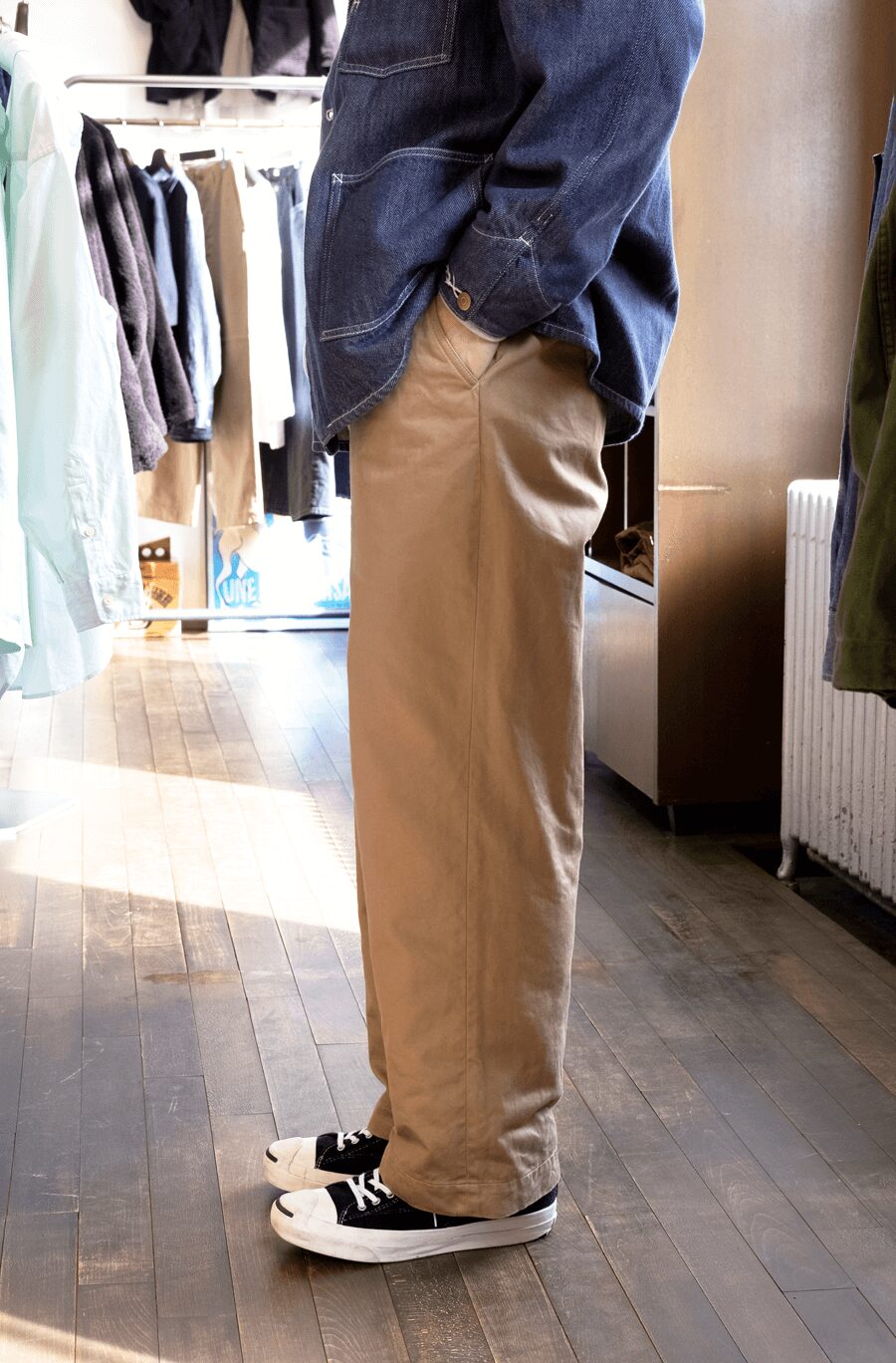 CIOTA Weapon Chino Cloth Pants 43Khaki | 大阪心斎橋のメンズ洋服の