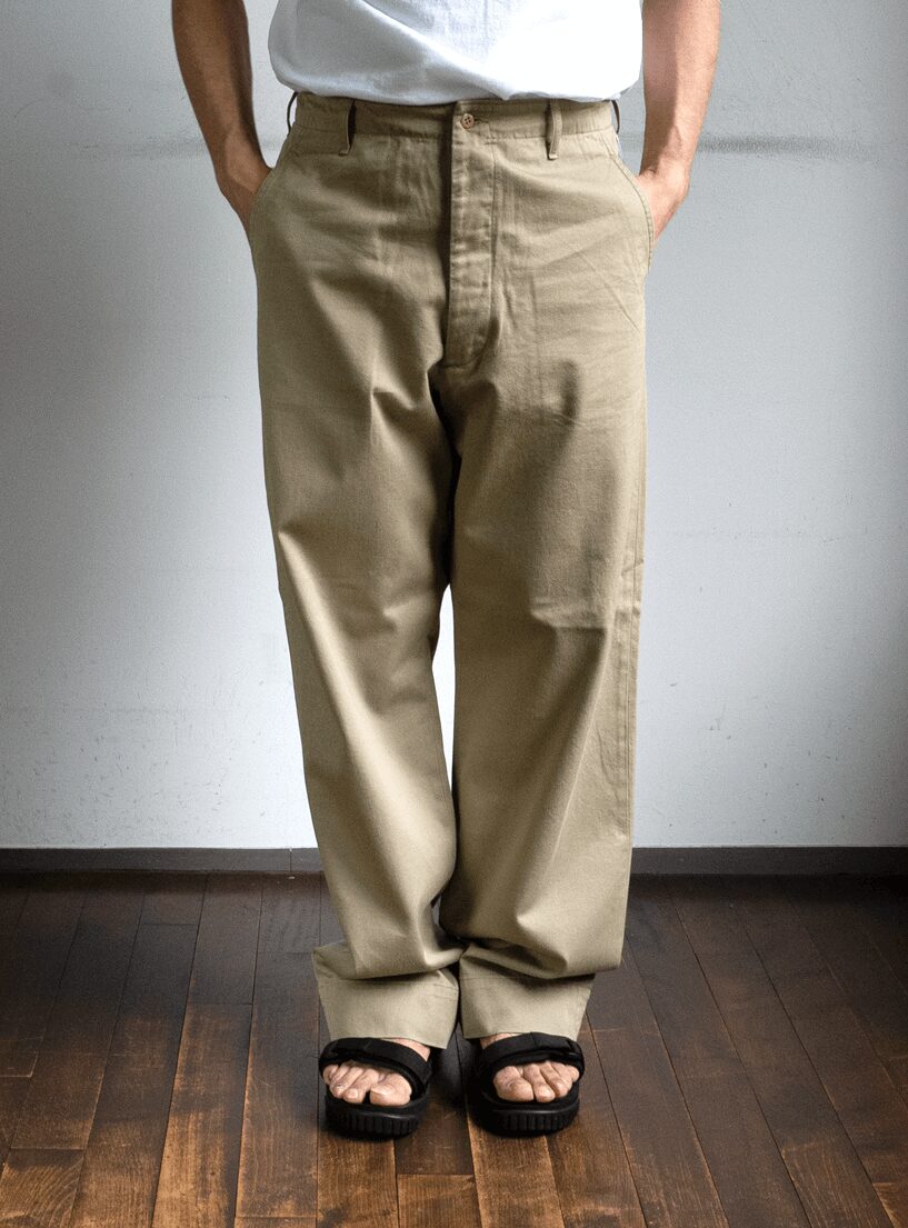 COMOLI KHAKI チノパンツ | 大阪心斎橋のメンズ洋服のセレクトショップ