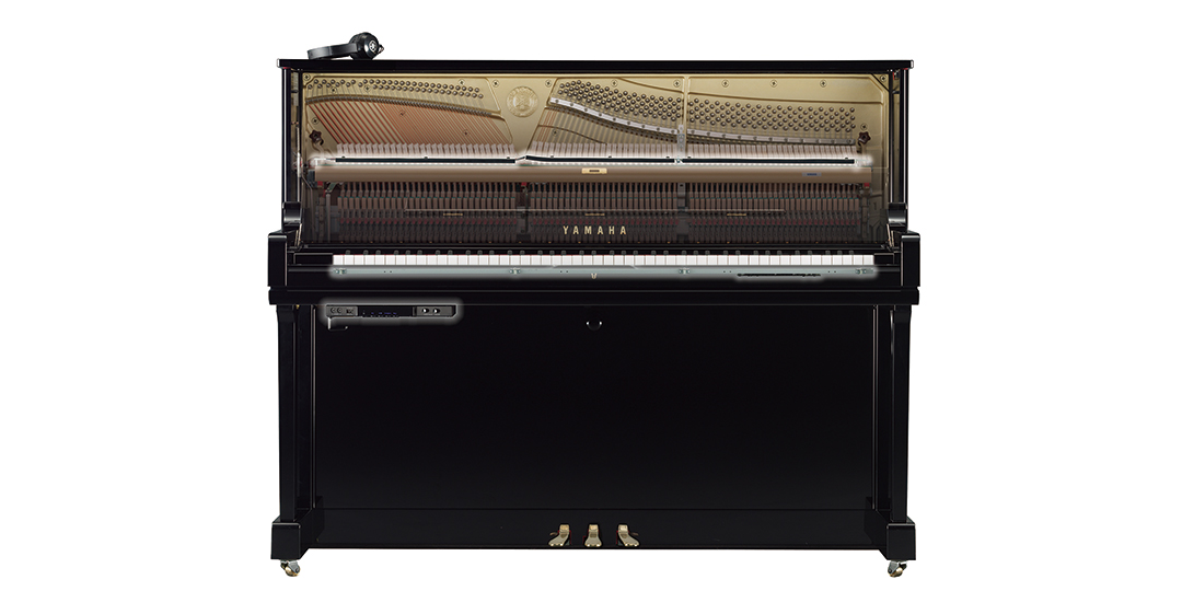 既存のアップライトピアノに消音機能を追加できる後付けユニット、音源