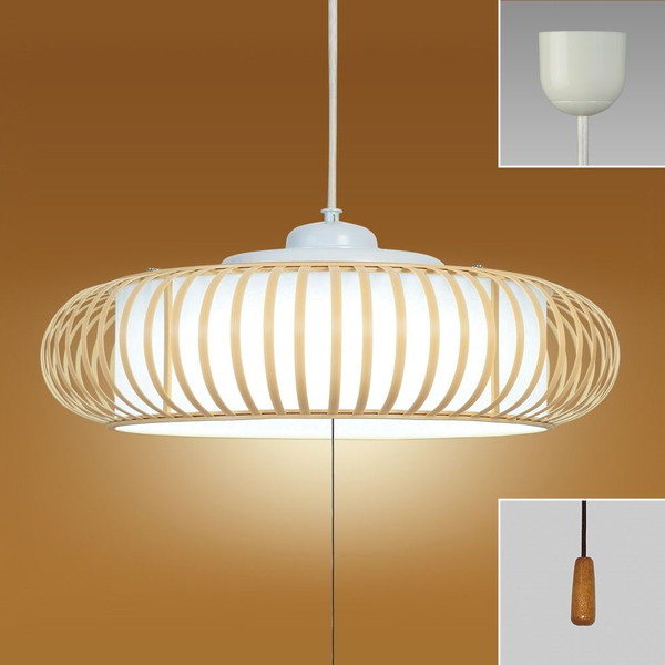 NEC ホタルクス LED和風ペンダントライト 12畳 調光 [照明 昼光色