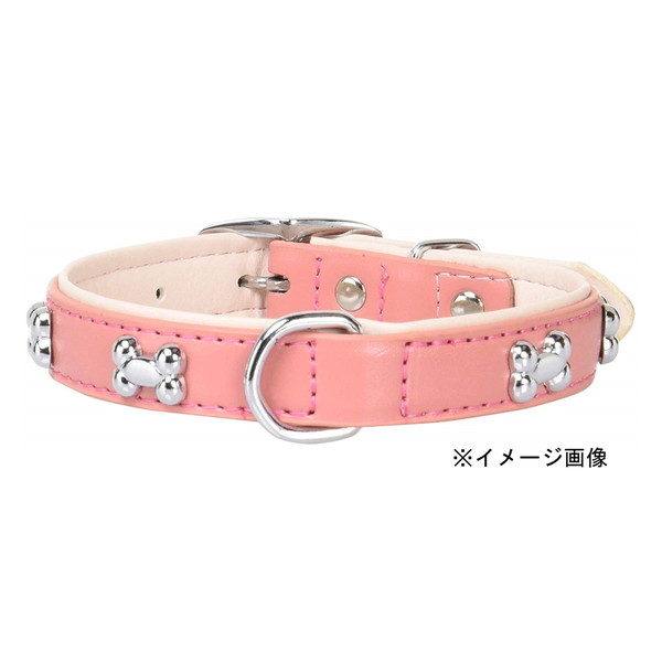 アースペット DSライラック平革首輪(大型犬用 L) ピンク 首輪 通販