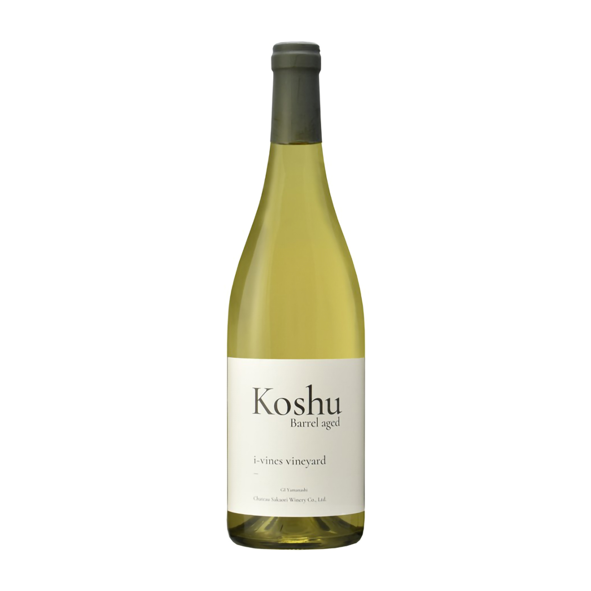 シャトー酒折ワイナリー 甲州 樽熟成 i-vines vineyard 750ml【国産白