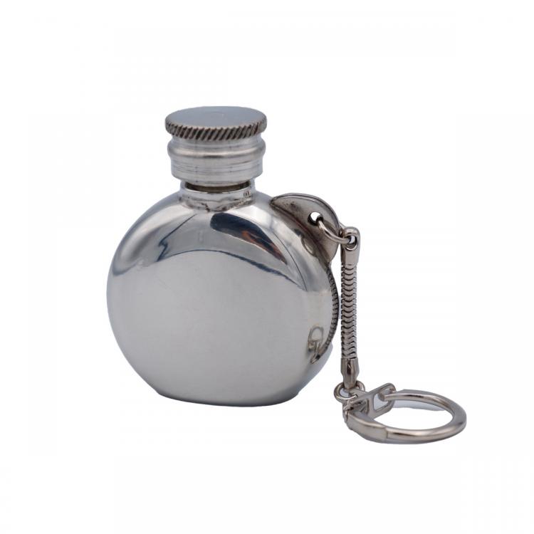 ホーランド・ピューター製 ウイスキーボトル スキットル V R5621