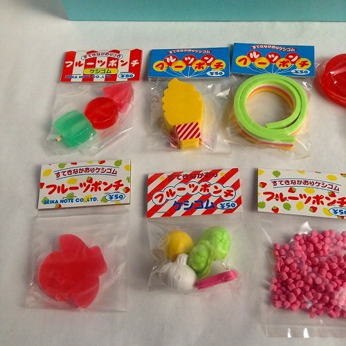 消しゴム】香りケシゴム フルーツポンチ 10種セット セイカノート 日本