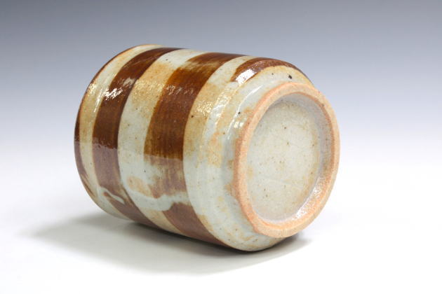 柳瀬美術店 / 北大路魯山人「絵瀬戸渦文湯呑」黒田陶々庵箱[KITAOJI