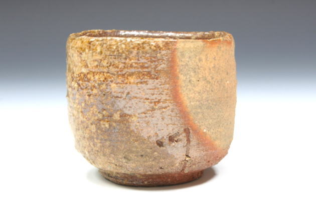 柳瀬美術店 / 辻 清明「信楽盃-1」共箱[TSUJI Seimei]Sake cup