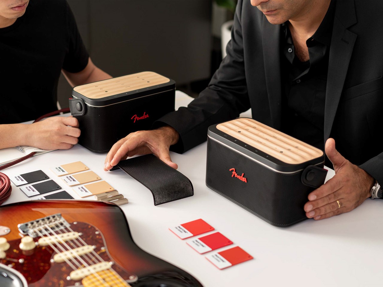 Fender Unveils A Hybrid Bluetooth Speaker + Portable Amp That Lets