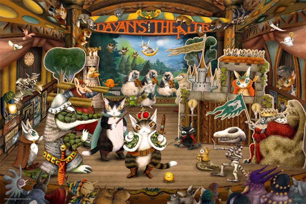 ダヤンのミュージカルシアター / ジグソーパズルやのまん通信販売