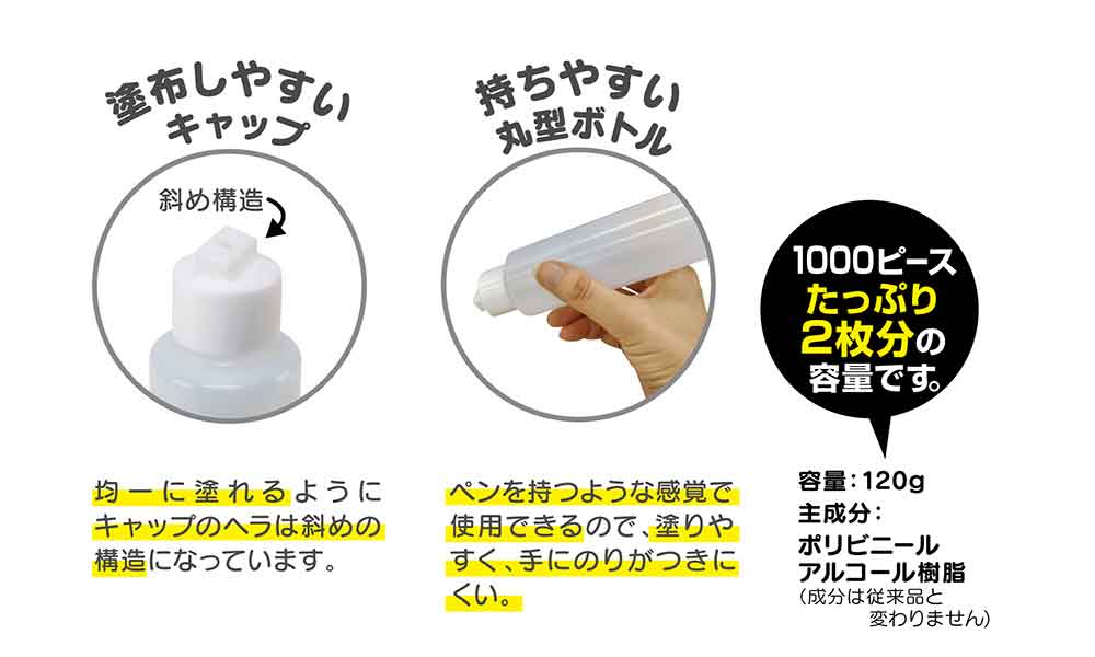 ジグソーパズル専用のり / ジグソーパズルやのまん通信販売