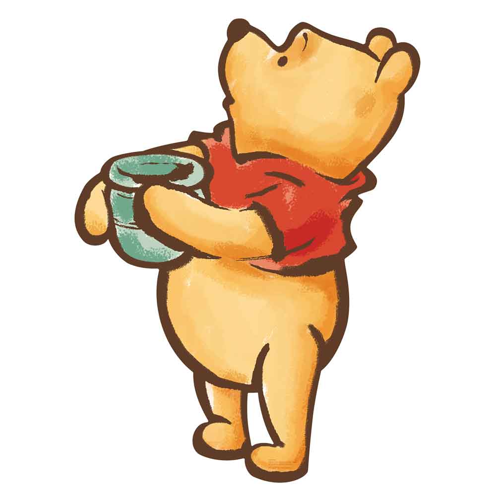 ジグソーパズルシルエット ‐くまのプーさん（水彩）‐ / ジグソーパズル