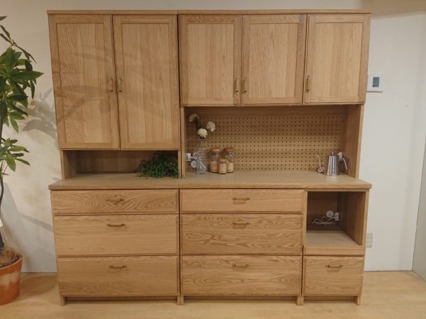 キッチンカウンター 国産 COMTE（コンテ）NA 下台60ウォールナット無垢