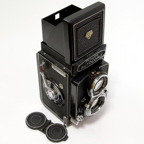 ミノルタオートコード MINORUTA AUTO CORD 二眼レフカメラ レンズ