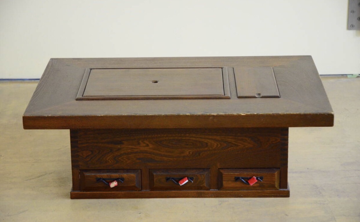 京都市 家財整理 茶道具 欅長火鉢 薄端などの買取相談に 出張訪問 しま